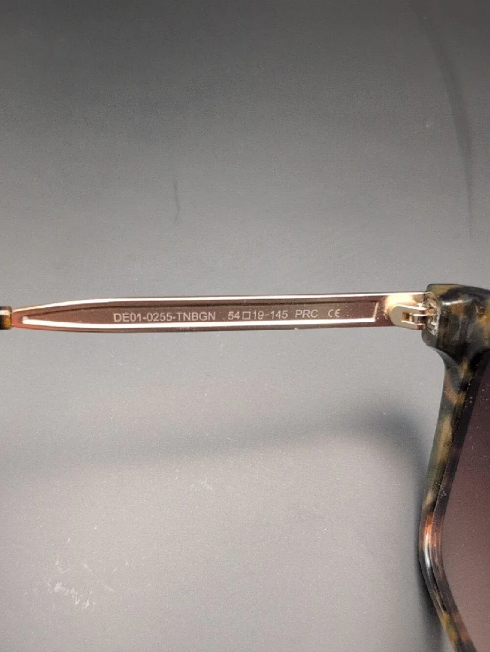 DIFF 54mm Hailey Sunglasses Tortoiseshell Square with Brown Lenses - Picture 11 of 12